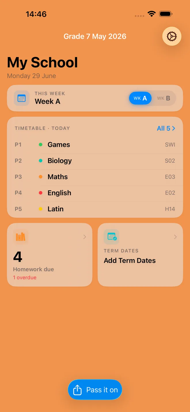Sunset theme